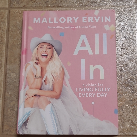 Other - All In by Mallory Ervin Hardcover Book